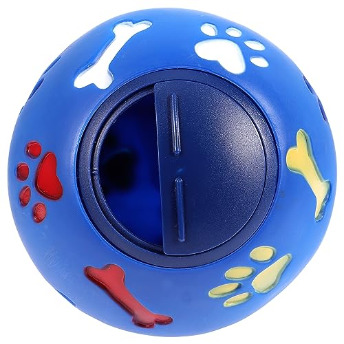 MARMERDO Leckerliball Für Hunde Hundetrainingsspielzeug Leckerli-Ball Für Hunde Großes Hundespielzeug Welpenspielzeug Hundebälle Spenderball Für Hundeleckereien Haustier Katze Pet-Ball TPR von MARMERDO