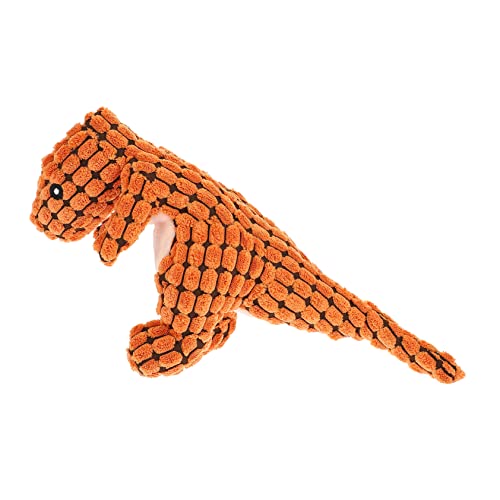 MARMERDO Quietschendes Dinosaurier-Spielzeug Spielzeuge Spielzeug Zum Stressabbau Kauspielzeug Für Hunde Hundespielzeug in Cartoon-Form Modellieren Maiswolle Haustierzubehör von MARMERDO