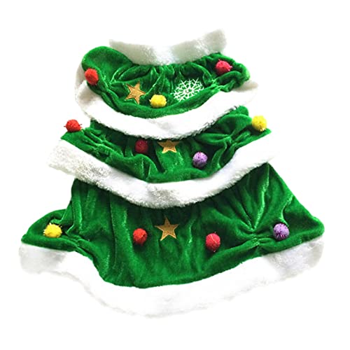 MARMERDO Welpen-Outfits Hundekleidung kleine Hunde-Outfits Lila Kies für das Aquarium weihnachtskostüm Hunde Weihnachts hundepullover Weihnachtsbaum formelle Kleidung Winter Mantel Rock von MARMERDO