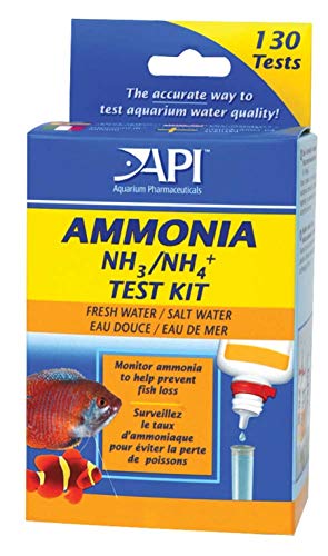 API Ammonia Test Kit Ammonia Monitor for Freshwater and Saltwater 130 Tests von API