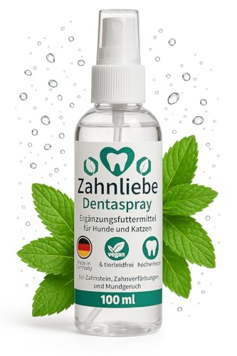 MAVURA Zahnliebe™ Dentaspray Hunde Katzen | Dentalspray Zahnstein Mundgeruch Verfärbung von MAVURA