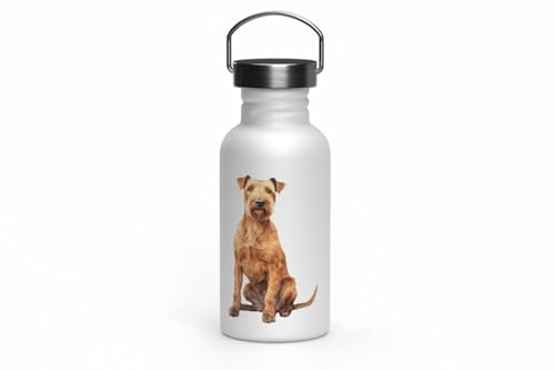 MAXIKIWI - Einwandige Edelstahl-Trinkflasche mit Schraubverschluss und Griff, nicht isoliert, leicht, BPA-frei, auslaufsicher, Hunderasse, 500 ml MAXIKIWI - Einwandige Edelstahl-Trinkflasche mit Schraubverschluss und Griff, nicht isoliert, leicht, BPA-frei, auslaufsicher, Hunderasse, 500 ml von MAXIKIWI