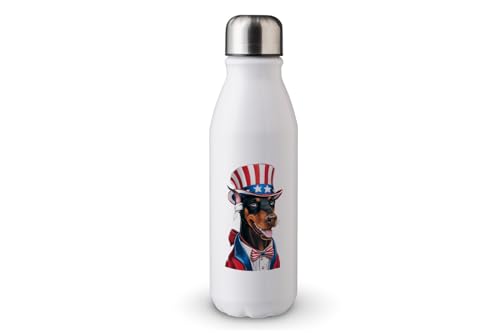 MAXIKIWI - Einwandige Wasserflasche mit Schraubverschluss, nicht isoliert, leicht, Aluminium, BPA-frei, auslaufsicher - Dog USA 224 Trending 12221843-500ml MAXIKIWI - Einwandige Wasserflasche mit Schraubverschluss, nicht isoliert, leicht, Aluminium, BPA-frei, auslaufsicher - Dog USA 224 Trending 12221843-500ml von MAXIKIWI