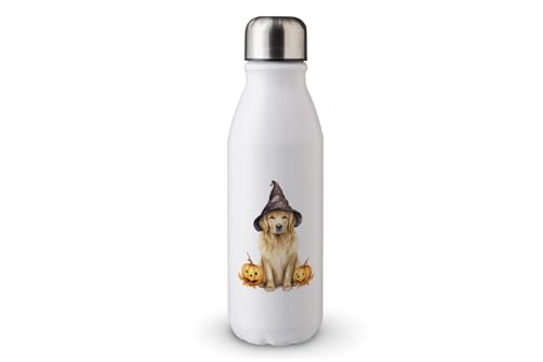 MAXIKIWI - Einwandige Wasserflasche mit Schraubverschluss, nicht isoliert, leichtes Aluminium, BPA-frei, auslaufsicher, Hunde-Halloween-Kostüme, 500 ml MAXIKIWI - Einwandige Wasserflasche mit Schraubverschluss, nicht isoliert, leichtes Aluminium, BPA-frei, auslaufsicher, Hunde-Halloween-Kostüme, 500 ml von MAXIKIWI