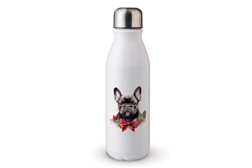 MAXIKIWI - Einwandige Wasserflasche mit Schraubverschluss, nicht isoliert, leichtes Aluminium, BPA-frei, auslaufsicher, Weihnachtskranz, 500 ml MAXIKIWI - Einwandige Wasserflasche mit Schraubverschluss, nicht isoliert, leichtes Aluminium, BPA-frei, auslaufsicher, Weihnachtskranz, 500 ml von MAXIKIWI