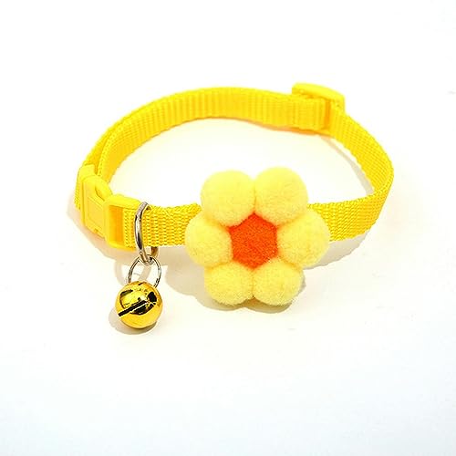 Hundehalsband, Katzenhalsband, 1 Stück, niedliches mehrfarbiges Blumen-weiches Katzenhalsband, Hundehalsband, Schleife, kleines Katzenhalsband, Halskette, Glocke, Hund, Chihuahua, Heimtierbedarf ( Col Hundehalsband, Katzenhalsband, 1 Stück, niedliches mehrfarbiges Blumen-weiches Katzenhalsband, Hundehalsband, Schleife, kleines Katzenhalsband, Halskette, Glocke, Hund, Chihuahua, Heimtierbedarf ( Col von MAYABI