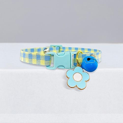 Hundehalsband, Katzenhalsband, Katzenhalsband, niedliche Glöckchen-Cartoon-Halskette, verstellbares Halsband, Avocado-Anhänger, kariertes Katzenhalsband, Katzenwelpe, Haustier, Katzenzubehör ( Color : Hundehalsband, Katzenhalsband, Katzenhalsband, niedliche Glöckchen-Cartoon-Halskette, verstellbares Halsband, Avocado-Anhänger, kariertes Katzenhalsband, Katzenwelpe, Haustier, Katzenzubehör ( Color : von MAYABI
