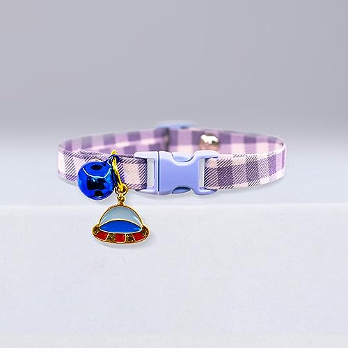 Hundehalsband, Katzenhalsband, Katzenhalsband, niedliche Glöckchen-Cartoon-Halskette, verstellbares Halsband, Avocado-Anhänger, kariertes Katzenhalsband, Katzenwelpe, Haustier, Katzenzubehör ( Color : Hundehalsband, Katzenhalsband, Katzenhalsband, niedliche Glöckchen-Cartoon-Halskette, verstellbares Halsband, Avocado-Anhänger, kariertes Katzenhalsband, Katzenwelpe, Haustier, Katzenzubehör ( Color : von MAYABI