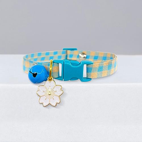 Hundehalsband, Katzenhalsband, Katzenhalsband, niedliche Glöckchen-Cartoon-Halskette, verstellbares Halsband, Avocado-Anhänger, kariertes Katzenhalsband, Katzenwelpe, Haustier, Katzenzubehör ( Color : Hundehalsband, Katzenhalsband, Katzenhalsband, niedliche Glöckchen-Cartoon-Halskette, verstellbares Halsband, Avocado-Anhänger, kariertes Katzenhalsband, Katzenwelpe, Haustier, Katzenzubehör ( Color : von MAYABI