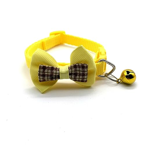Hundehalsband, Katzenhalsband, Katzenhalsband, verstellbar, niedliche Fliege, Glöckchen-Anhänger, Halskette, Katzen- und Hundehalsband, modische Krawatte, Sicherheitsschnalle, Haustierzubehör ( Color Hundehalsband, Katzenhalsband, Katzenhalsband, verstellbar, niedliche Fliege, Glöckchen-Anhänger, Halskette, Katzen- und Hundehalsband, modische Krawatte, Sicherheitsschnalle, Haustierzubehör ( Color von MAYABI