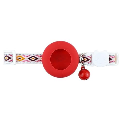 Hundehalsband, Katzenhalsband, Katzenhalsband im Freien, Park, Hund, Katze, GPS-Finder, Ortungsschutz, Tracking, Katzen-Tracking-Halsband, Haustierhalsband, Anti-Verlust-Haustierzubehör ( Color : Red Hundehalsband, Katzenhalsband, Katzenhalsband im Freien, Park, Hund, Katze, GPS-Finder, Ortungsschutz, Tracking, Katzen-Tracking-Halsband, Haustierhalsband, Anti-Verlust-Haustierzubehör ( Color : Red von MAYABI