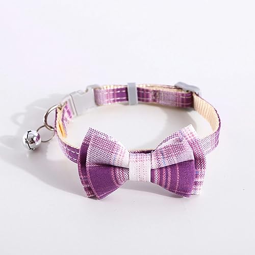 Hundehalsband, Katzenhalsband, farbig kariert, Katzenhalsband mit Glöckchen, verstellbare Kaninchen-Halskette, niedliche Schleife, Welpen, Fliege, gestreift, Haustiere, Kätzchen, Chihuahua-Halsbänder Hundehalsband, Katzenhalsband, farbig kariert, Katzenhalsband mit Glöckchen, verstellbare Kaninchen-Halskette, niedliche Schleife, Welpen, Fliege, gestreift, Haustiere, Kätzchen, Chihuahua-Halsbänder von MAYABI