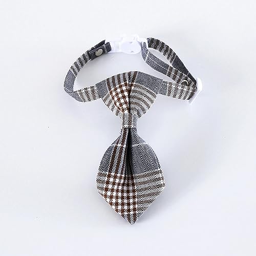 Hundehalsband, Katzenhalsband, karierte Schleife, Haustiere, Katzenhalsbänder, verstellbare Welpen-Chihuahua-Halskette, Sicherheitsschnalle, Kätzchen-Fliege, Kaninchen-Krawatte ( Color : Gray bowtie , Hundehalsband, Katzenhalsband, karierte Schleife, Haustiere, Katzenhalsbänder, verstellbare Welpen-Chihuahua-Halskette, Sicherheitsschnalle, Kätzchen-Fliege, Kaninchen-Krawatte ( Color : Gray bowtie , von MAYABI