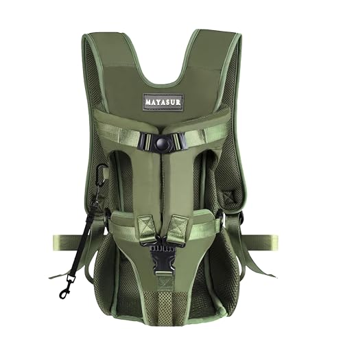 MAYASUR Pet Front Dog Carrier Rucksäcke, verstellbarer Hunderucksack, Tragetasche, Beine heraus, leicht anzubringen, Brusttrage für kleine bis extra große Hunde, Hundetragetasche für Wandern, MAYASUR Pet Front Dog Carrier Rucksäcke, verstellbarer Hunderucksack, Tragetasche, Beine heraus, leicht anzubringen, Brusttrage für kleine bis extra große Hunde, Hundetragetasche für Wandern, von MAYASUR