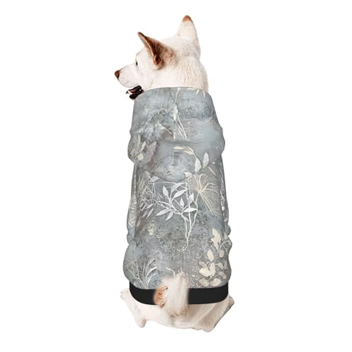 Blue Grace Hunde-Kapuzenpullover für kleine Hunde, warm, weich und atmungsaktiv, leicht zu tragen, Winter-Wettermantel für Haustiere Blue Grace Hunde-Kapuzenpullover für kleine Hunde, warm, weich und atmungsaktiv, leicht zu tragen, Winter-Wettermantel für Haustiere von MBCbjg