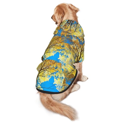 Hunde-Kapuzenpullover für mittelgroße bis große Hunde, warm, weich, atmungsaktiv, leicht zu tragen, für Winter und Herbst, Haustiermantel Hunde-Kapuzenpullover für mittelgroße bis große Hunde, warm, weich, atmungsaktiv, leicht zu tragen, für Winter und Herbst, Haustiermantel von MBCbjg