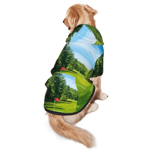 Hunde-Kapuzenpullover für mittelgroße bis große Hunde, warm, weich, atmungsaktiv, leicht zu tragen, für Winter und Herbst, Haustiermantel Hunde-Kapuzenpullover für mittelgroße bis große Hunde, warm, weich, atmungsaktiv, leicht zu tragen, für Winter und Herbst, Haustiermantel von MBCbjg