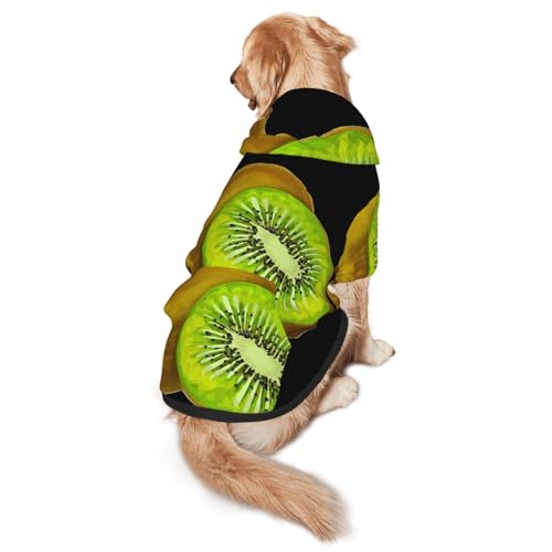 Hunde-Kapuzenpullover mit Kiwi-Aufdruck, für mittelgroße bis große Hunde, warm, weich, atmungsaktiv, leicht zu tragen, Pullover für Winter und Herbst, Haustiermantel Hunde-Kapuzenpullover mit Kiwi-Aufdruck, für mittelgroße bis große Hunde, warm, weich, atmungsaktiv, leicht zu tragen, Pullover für Winter und Herbst, Haustiermantel von MBCbjg