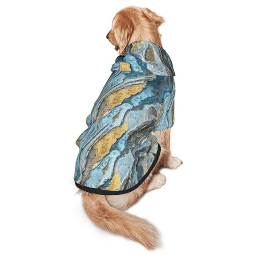 Hunde-Kapuzenpullover mit Steintextur-Aufdruck für mittelgroße bis große Hunde, warm, weich, atmungsaktiv, leicht zu tragen, Pullover für Winter und Herbst, Haustiermantel Hunde-Kapuzenpullover mit Steintextur-Aufdruck für mittelgroße bis große Hunde, warm, weich, atmungsaktiv, leicht zu tragen, Pullover für Winter und Herbst, Haustiermantel von MBCbjg