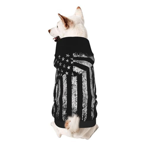 Hunde-Kapuzenpullover mit amerikanischem Camouflage-Muster für kleine Hunde, warm, weich und atmungsaktiv, leicht zu tragen, Haustier-Winter-Wettermantel Hunde-Kapuzenpullover mit amerikanischem Camouflage-Muster für kleine Hunde, warm, weich und atmungsaktiv, leicht zu tragen, Haustier-Winter-Wettermantel von MBCbjg