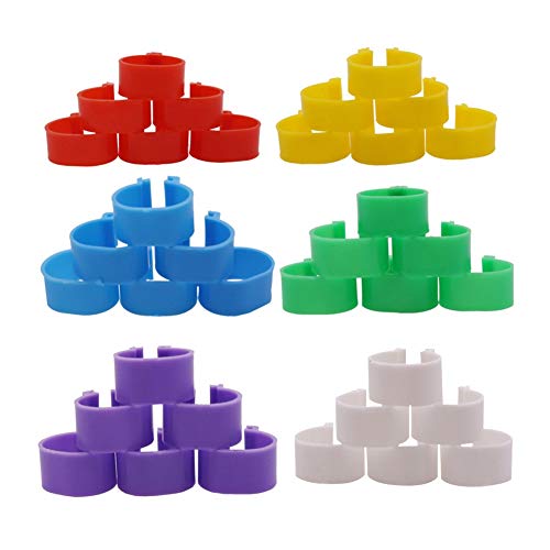MBLUE 120 Stück Innendurchmesser 2,0 cm Hühnerfußring Geflügel Ente Gänse Vogel Henne Ring MBLUE 120 Stück Innendurchmesser 2,0 cm Hühnerfußring Geflügel Ente Gänse Vogel Henne Ring von MBLUE