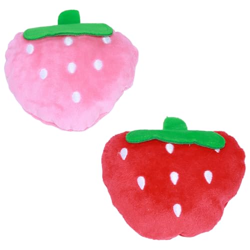 MC MEICHUANG Interaktives Kauspielzeug für Haustiere, Erdbeere, groß, Rot und Rosa, 2 Stück MC MEICHUANG Interaktives Kauspielzeug für Haustiere, Erdbeere, groß, Rot und Rosa, 2 Stück von MC MEICHUANG