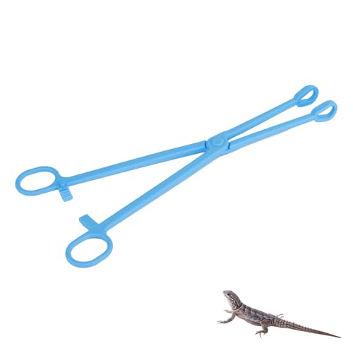 MC MEICHUANG Reptilien-Futterclip, 24,5 cm, blaue Kunststoffzange, Pinzette für Schildkröten, Eidechsen, Frosch, Spinnen, Vogelspinnen MC MEICHUANG Reptilien-Futterclip, 24,5 cm, blaue Kunststoffzange, Pinzette für Schildkröten, Eidechsen, Frosch, Spinnen, Vogelspinnen von MC MEICHUANG