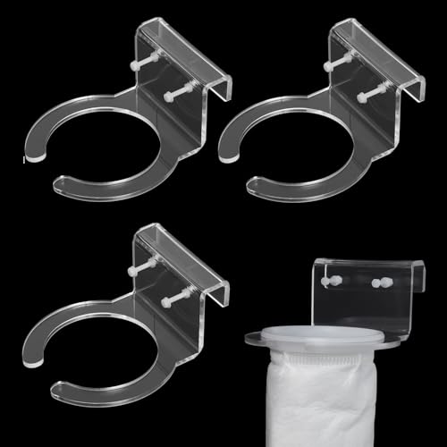 MCCKLE Vorwannen-Filtersockenhalterung, 10,2 cm, für Aquarien, Salzwasser, Süßwasser-Aquarien MCCKLE Vorwannen-Filtersockenhalterung, 10,2 cm, für Aquarien, Salzwasser, Süßwasser-Aquarien von MCCKLE