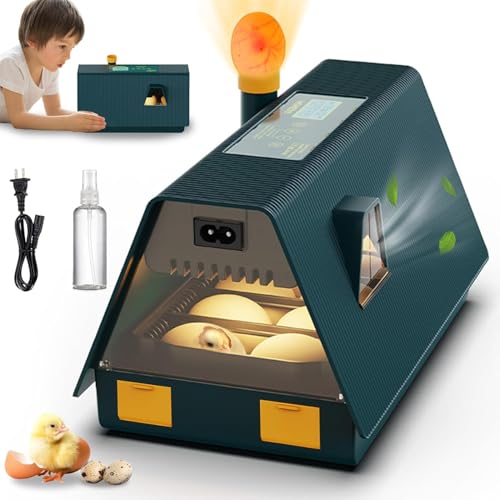Digitaler Eierbrutschrank mit Temperaturkontrolle, Kapazität von 10 Eiern, automatisches Drehen, Wasserfüllsystem, Hühner-Inkubator, Heim-Inkubator für Entenvogel, Gänseeier von MCHERRY