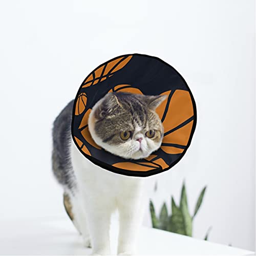 MCHIVER Basketballbälle für Katzen und Hunde, verstellbar, für Wundheilung, Schutz nach Operationen, für Katzen und Welpen von MCHIVER
