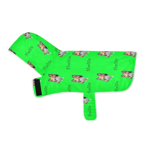 MCHIVER Custom Your Dog Sheltie Hunde-Badetuch, personalisierbar, verstellbar, zum Trocknen von Mänteln, Handtüchern, Wickeltücher für Bad, Pool, Strand, Schwimmen, 50 x 60 cm, Neongrün MCHIVER Custom Your Dog Sheltie Hunde-Badetuch, personalisierbar, verstellbar, zum Trocknen von Mänteln, Handtüchern, Wickeltücher für Bad, Pool, Strand, Schwimmen, 50 x 60 cm, Neongrün von MCHIVER