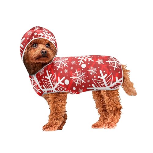 MCHIVER Hunde-Bademantel mit Kapuze, schnell trocknend, verstellbar, zum Trocknen von Hunden, Mäntel, Handtücher, zum Baden, Strand, Schwimmbad, 60 x 65 cm MCHIVER Hunde-Bademantel mit Kapuze, schnell trocknend, verstellbar, zum Trocknen von Hunden, Mäntel, Handtücher, zum Baden, Strand, Schwimmbad, 60 x 65 cm von MCHIVER