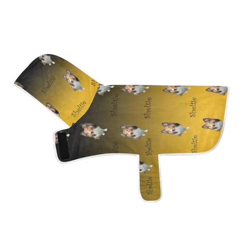 MCHIVER Hunde-Badetuch mit Farbverlauf, verstellbar, für Strand, Baden, Pool, Schwimmen, 50 x 60 cm, Gelb / Schwarz MCHIVER Hunde-Badetuch mit Farbverlauf, verstellbar, für Strand, Baden, Pool, Schwimmen, 50 x 60 cm, Gelb / Schwarz von MCHIVER