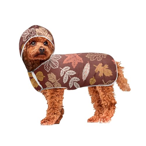 MCHIVER Hunde-Badetuch mit Kapuze, schnell trocknend, verstellbar, zum Trocknen von Hunden, Mäntel, Handtücher für Pool, Strand, Schwimmen, Baden, 50 x 60 cm MCHIVER Hunde-Badetuch mit Kapuze, schnell trocknend, verstellbar, zum Trocknen von Hunden, Mäntel, Handtücher für Pool, Strand, Schwimmen, Baden, 50 x 60 cm von MCHIVER