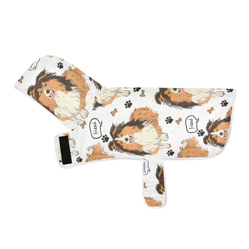 MCHIVER Hunde-Badetuch mit Kapuze, schnell trocknend, verstellbare Hunde-Trockenmäntel, Handtücher, Wickeltücher für Schwimmen, Baden, Pool, Strand, 60 x 65 cm MCHIVER Hunde-Badetuch mit Kapuze, schnell trocknend, verstellbare Hunde-Trockenmäntel, Handtücher, Wickeltücher für Schwimmen, Baden, Pool, Strand, 60 x 65 cm von MCHIVER