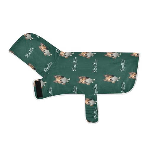 MCHIVER Individuell gestalteter Hunde-Badetuch, verstellbar, für große, mittelgroße und kleine Hunde, 50 x 60 cm, Grün MCHIVER Individuell gestalteter Hunde-Badetuch, verstellbar, für große, mittelgroße und kleine Hunde, 50 x 60 cm, Grün von MCHIVER