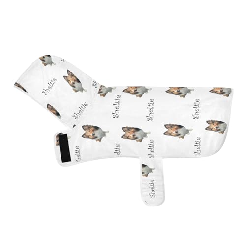 MCHIVER Personalisierbares Hunde-Badetuch, verstellbar, für kleine, mittelgroße und große Hunde, 50 x 60 cm, Weiß MCHIVER Personalisierbares Hunde-Badetuch, verstellbar, für kleine, mittelgroße und große Hunde, 50 x 60 cm, Weiß von MCHIVER