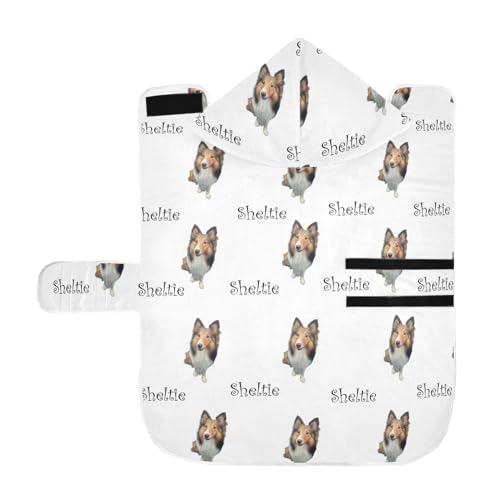 MCHIVER Personalisierbares Hunde-Badetuch für Hunde, verstellbar, zum Trocknen von Mänteln, Handtüchern, für Schwimmen, Baden, Pool, Strand, 60 x 65 cm, Weiß MCHIVER Personalisierbares Hunde-Badetuch für Hunde, verstellbar, zum Trocknen von Mänteln, Handtüchern, für Schwimmen, Baden, Pool, Strand, 60 x 65 cm, Weiß von MCHIVER