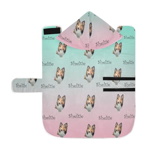 MCHIVER Personalisierbares Hunde-Badetuch mit Farbverlauf, personalisierbar, verstellbar, zum Trocknen von Mänteln, Handtüchern für Bad, Pool, Strand, Schwimmen, 60 x 65 cm MCHIVER Personalisierbares Hunde-Badetuch mit Farbverlauf, personalisierbar, verstellbar, zum Trocknen von Mänteln, Handtüchern für Bad, Pool, Strand, Schwimmen, 60 x 65 cm von MCHIVER