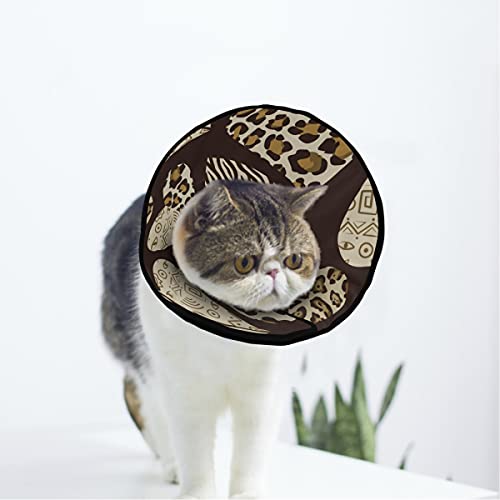 MCHIVER Weiches Halsband für Katzen und Hunde, mit Herzmotiv, verstellbar, zur Wundheilung, Schutz nach Operationen von MCHIVER