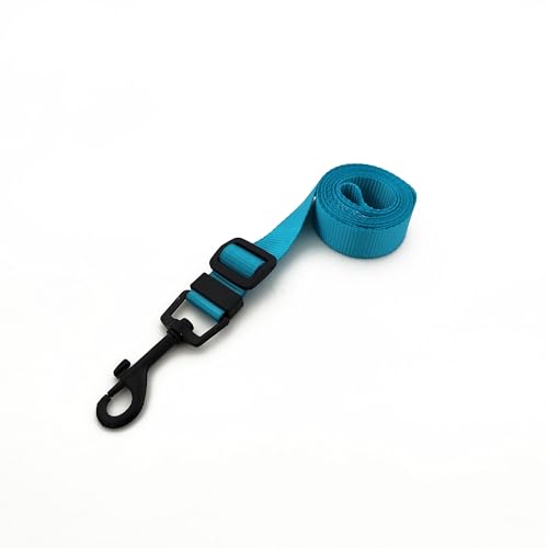 MCKhome Hundeleine aus weichem Nylon, bequem, verstellbar, mit starker Schnalle aus Legierung, 1,5 m, einfache Hundeleine, 1,5 m x 1,5 cm, Blau MCKhome Hundeleine aus weichem Nylon, bequem, verstellbar, mit starker Schnalle aus Legierung, 1,5 m, einfache Hundeleine, 1,5 m x 1,5 cm, Blau von MCKhome OF