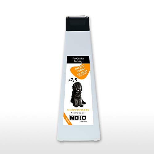 Hundeshampoo Gegen Juckreiz für Spanische Wasserhunde mit Schwarzem Fell - Verbessert die Schwarze Farbe - Feuchtigkeitsspendendes und Veganes Shampoo Texturierung der Locken 750 ml - MD-10 COLLECTION Hundeshampoo Gegen Juckreiz für Spanische Wasserhunde mit Schwarzem Fell - Verbessert die Schwarze Farbe - Feuchtigkeitsspendendes und Veganes Shampoo Texturierung der Locken 750 ml - MD-10 COLLECTION von MD-10 COLLECTION
