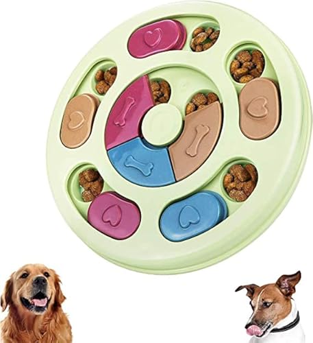 MDA - Hundepuzzle - Interaktives Hundepuzzle - Intelligenzspielzeug für Welpen, Katzen, kleine, mittlere und große Hunde - Spielzeug für Hunde mit langsamem Futter - 1 Stück von MDA