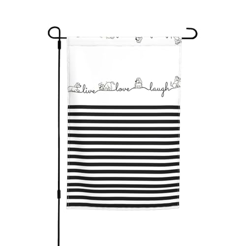 Niedliche Tierfarm Hund Frühling Sommer Gartenflagge 30,5 x 45,7 cm Hausflagge, doppelseitig, Unabhängigkeitstag, Hof, Outdoor-Dekoration Niedliche Tierfarm Hund Frühling Sommer Gartenflagge 30,5 x 45,7 cm Hausflagge, doppelseitig, Unabhängigkeitstag, Hof, Outdoor-Dekoration von MDATT