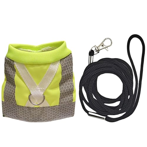 MDHQ Haustier-Vogelweste, Stoff, Training, bequem, Vogelkleidung, Zubehör, Papageienweste mit Leine, reflektierend MDHQ Haustier-Vogelweste, Stoff, Training, bequem, Vogelkleidung, Zubehör, Papageienweste mit Leine, reflektierend von MDHQ