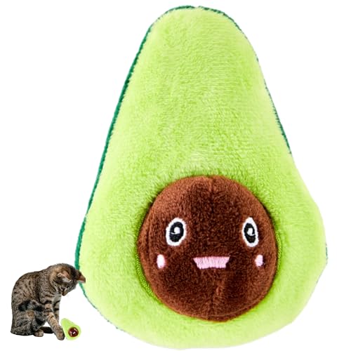 Plüsch-Katzenspielzeug Avocado | Katzenspielzeug für Kätzchen Kitty | Interaktives Katzenspielzeug | Interaktives Katzen-Kicker-Spielzeug | Katzenminze-Spielzeug für Katzen | Katzenspielzeug Plüsch-Katzenspielzeug Avocado | Katzenspielzeug für Kätzchen Kitty | Interaktives Katzenspielzeug | Interaktives Katzen-Kicker-Spielzeug | Katzenminze-Spielzeug für Katzen | Katzenspielzeug von ME GUSTA PET
