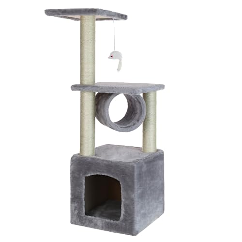 MEDAS PRO - Katzenbaum Mit Höhle - Groß Kuschelig Kratzbaum - Schwarz und Weiss Katzenbaum - Aktivitätskratzbäume Turm - Stabil Möbel für Katzen - Katzenhöhle - Katzenzubehör - Gross Katzenturm MEDAS PRO - Katzenbaum Mit Höhle - Groß Kuschelig Kratzbaum - Schwarz und Weiss Katzenbaum - Aktivitätskratzbäume Turm - Stabil Möbel für Katzen - Katzenhöhle - Katzenzubehör - Gross Katzenturm von MEDAS PRO