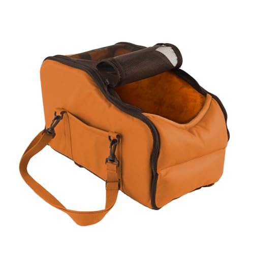 Auto-Mittelkonsole, Haustier-Sitzerhöhung für kleine Hunde, inklusive Sicherheitsgurten, Reisen, rutschfest, atmungsaktiv, für Hunde und Katzen, Armlehne, Sicherheitsträger mit Griff (Orange mit Netz) Auto-Mittelkonsole, Haustier-Sitzerhöhung für kleine Hunde, inklusive Sicherheitsgurten, Reisen, rutschfest, atmungsaktiv, für Hunde und Katzen, Armlehne, Sicherheitsträger mit Griff (Orange mit Netz) von MEET- ORIGIN