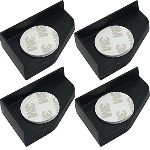 MEETOOT 4-in-1-Eckenschutz-Set für Aquarien, 6 x 4 x 1,7 cm, Tischeckenschutz zum Schutz des Aquariums von MEETOOT