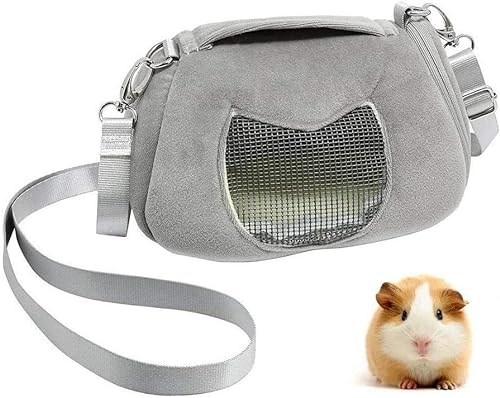 Tragbare Pet Carrier Outgoing Handtasche mit Einstellbarer einzelner Schultergurt Tasche für Sugar Glider Hamster Eichhörnchen Kleintiere langlebig und nützlich von MEGAHERZ